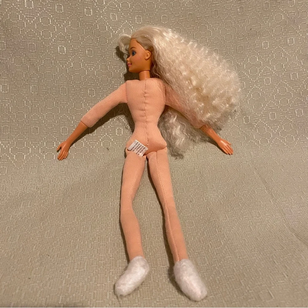 Bedtime Barbie Blue Pajamas 1994 Vintage Mattel Works - Picture 4 of 8